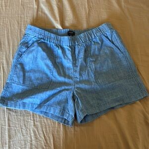 J Crew Chambray Shorts NWT